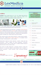 Mobile Screenshot of lexmedica.eu